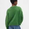 Maglione squadrato con scollo a V per bambini Maglione squadrato con scollo a V per bambini