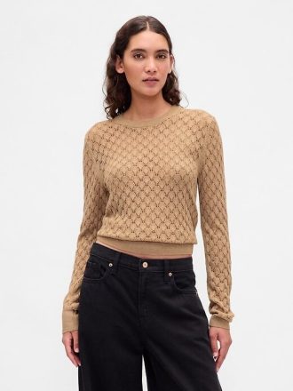 Maglione traforato