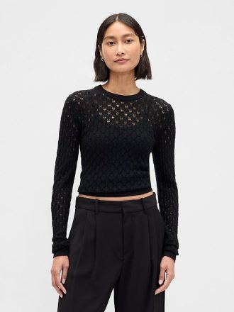 Maglione traforato