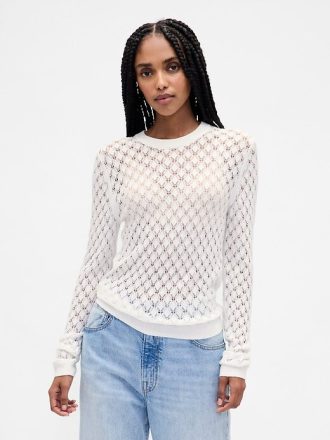 Maglione traforato