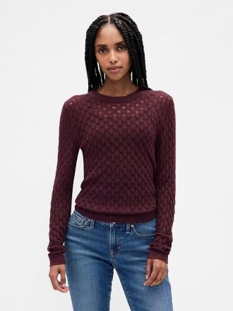 Maglione traforato