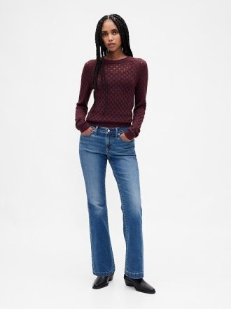 Maglione traforato