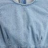 Mini abito a tubino in denim
