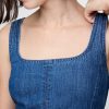 Mini abito in denim