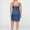 Mini abito in denim