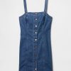 Mini abito in denim