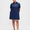 Mini abito in denim ultra morbido Mini abito in denim ultra morbido