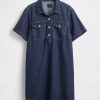 Mini abito in denim ultra morbido Mini abito in denim ultra morbido