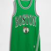 Mini abito in maglia riciclata dei Boston Celtics NBA Mini abito in maglia riciclata dei Boston Celtics NBA