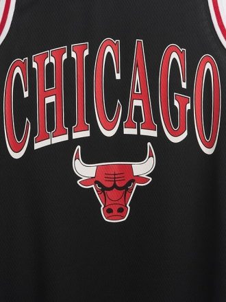 Mini abito in maglia riciclata dei Chicago Bulls NBA