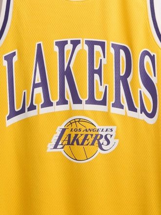 Mini abito in maglia riciclata dei Los Angeles Lakers della NBA