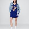 Mini abito in maglia riciclata dei New York Knicks NBA Mini abito in maglia riciclata dei New York Knicks NBA