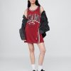 Mini abito in maglia riciclata NBA Miami Heat Mini abito in maglia riciclata NBA Miami Heat