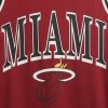Mini abito in maglia riciclata NBA Miami Heat Mini abito in maglia riciclata NBA Miami Heat