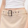 Mini gonna-pantalone con cintura Mini gonna-pantalone con cintura