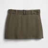 Mini gonna-pantalone con cintura Mini gonna-pantalone con cintura