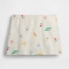 Mini gonna-pantalone in misto lino Mini gonna-pantalone in misto lino