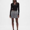 Mini gonna-pantalone plissettata Mini gonna-pantalone plissettata