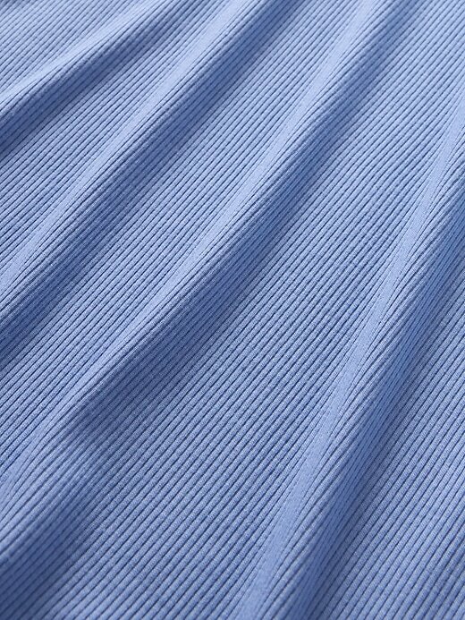 Mini maglia Henley a costine Mini maglia Henley a costine