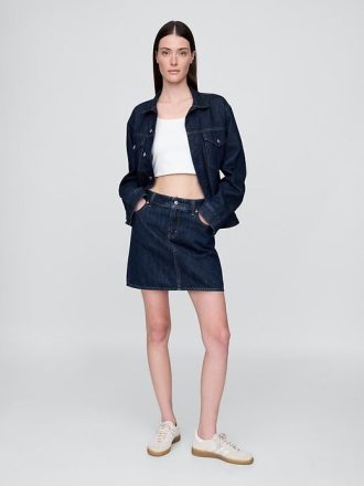 Minigonna in denim