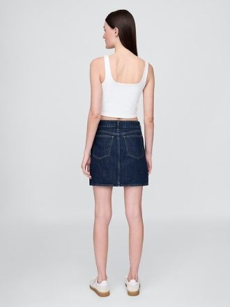 Minigonna in denim