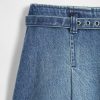 Minigonna in denim con cintura Minigonna in denim con cintura