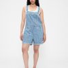 Pantaloncini a righe in denim ultrasoft Pantaloncini a righe in denim ultrasoft