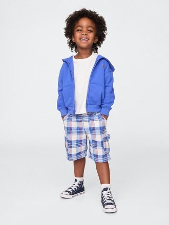 Pantaloncini cargo da infilare per neonati e bambini piccoli
