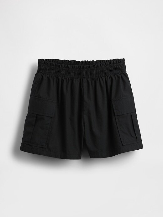 Pantaloncini cargo in popeline per bambini Pantaloncini cargo in popeline per bambini