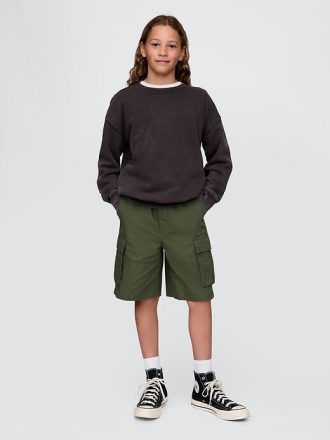 Pantaloncini cargo Ripstop Easy da 7,5″ per bambini
