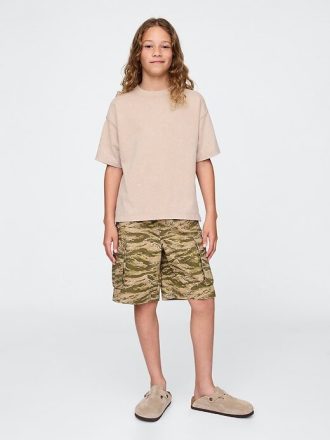Pantaloncini cargo Ripstop Easy da 7,5″ per bambini