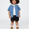 Pantaloncini cargo VintageSoft da abbinare a neonati e bambini piccoli Pantaloncini cargo VintageSoft da abbinare a neonati e bambini piccoli