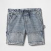 Pantaloncini da carpentiere ultra morbidi da infilare per neonati e bambini piccoli Pantaloncini da carpentiere ultra morbidi da infilare per neonati e bambini piccoli