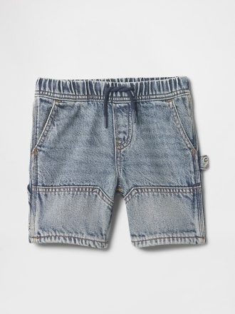 Pantaloncini da carpentiere ultra morbidi da infilare per neonati e bambini piccoli