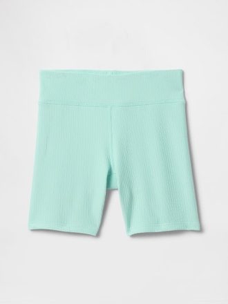 Pantaloncini da ciclista a coste per bambini