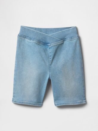 Pantaloncini da ciclista in denim per bambini