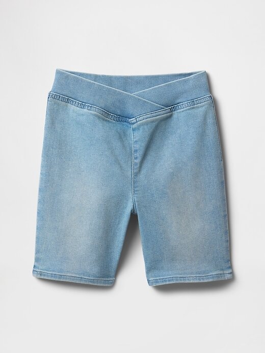 Pantaloncini da ciclista in denim per bambini Pantaloncini da ciclista in denim per bambini