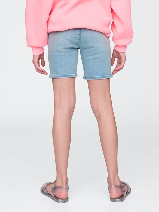Pantaloncini da ciclista in denim per bambini Pantaloncini da ciclista in denim per bambini
