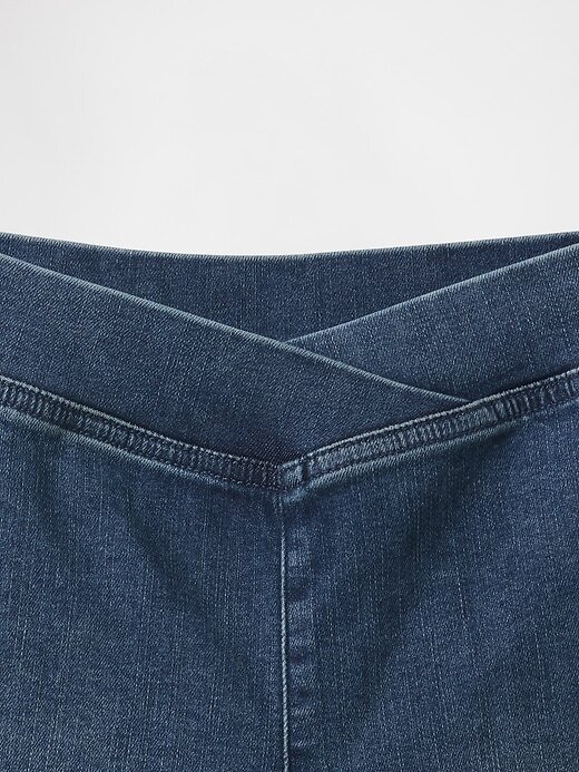 Pantaloncini da ciclista in denim per bambini Pantaloncini da ciclista in denim per bambini