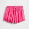 Pantaloncini da corsa con orlo a farfalla per bambini Pantaloncini da corsa con orlo a farfalla per bambini