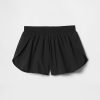Pantaloncini da corsa per bambini ad asciugatura rapida con orlo a farfalla