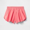Pantaloncini da corsa per bambini ad asciugatura rapida con orlo a farfalla Pantaloncini da corsa per bambini ad asciugatura rapida con orlo a farfalla