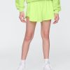 Pantaloncini da corsa per bambini ad asciugatura rapida con orlo a farfalla Pantaloncini da corsa per bambini ad asciugatura rapida con orlo a farfalla