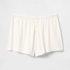 Pantaloncini da pigiama a costine mini rilassati Pantaloncini da pigiama a costine mini rilassati