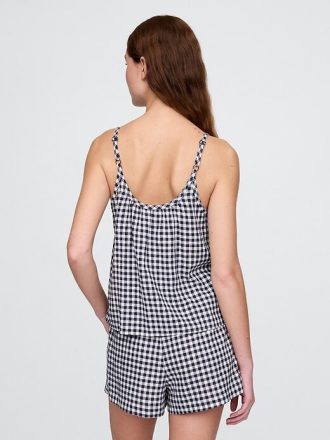 Pantaloncini da pigiama in misto lino