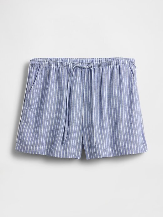 Pantaloncini da pigiama in misto lino Pantaloncini da pigiama in misto lino