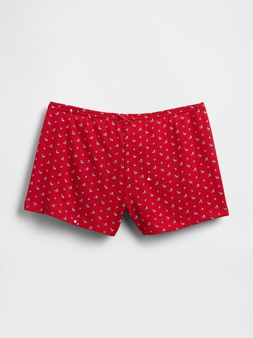 Pantaloncini da pigiama in pizzo traforato Pantaloncini da pigiama in pizzo traforato