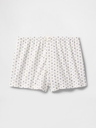 Pantaloncini da pigiama in pizzo traforato