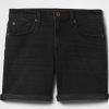 Pantaloncini da ragazza in denim a vita media da 5″ Pantaloncini da ragazza in denim a vita media da 5″