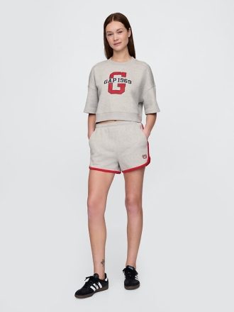 Pantaloncini da tuta con logo e delfino VintageSoft Gap